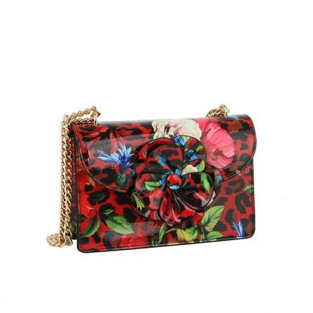 Women Crossbody Graffiti Top Handle Purse Bag for wholesale by Handbag Factory Corp