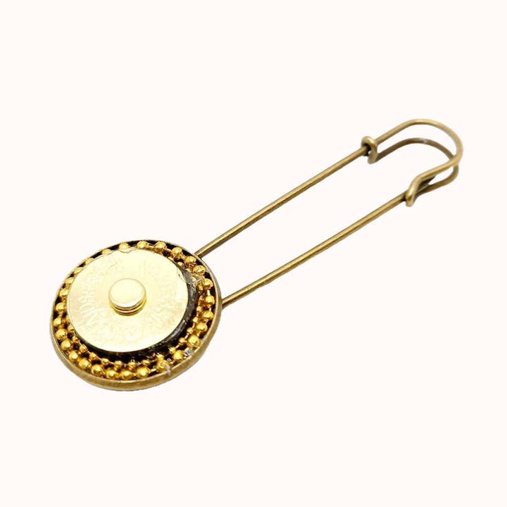 CLAUDIA DE ROSA JEWELRY - Wholesale Brooch - VINTAGE MAGNETIC PIN0