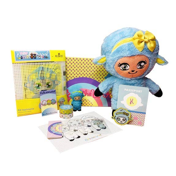 Kids of the wool - Wholesale DIY Craft Kit - Kids - Shauna Sheep Creative Box0