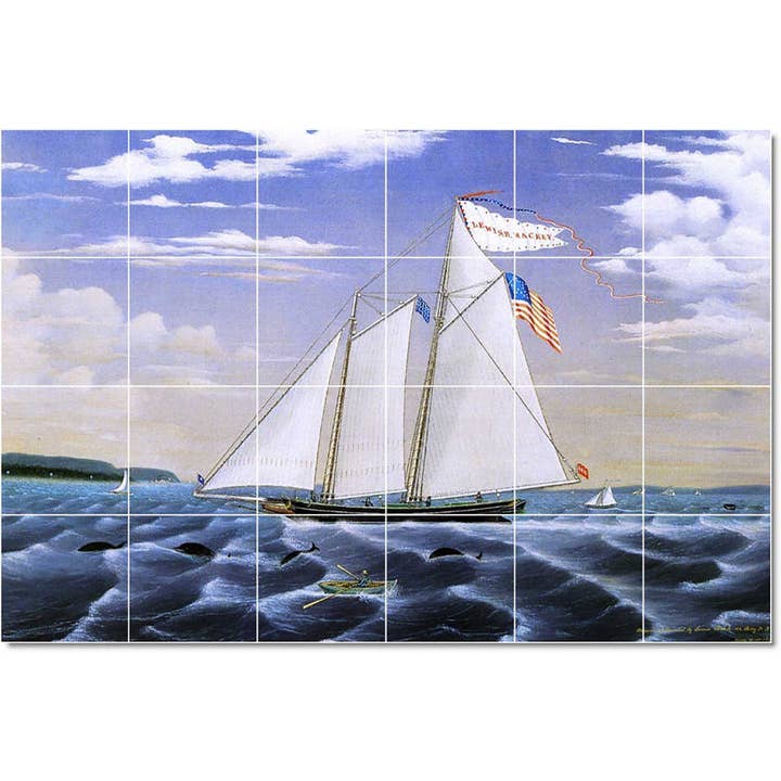 Carrelage mural en céramique pour navires PT22082 pour la vente par Picture-Tiles.com