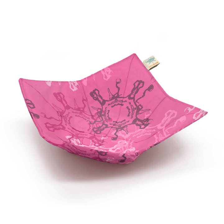 Kirschbombe Magenta Mikrowellenschüsselhalter für den Großhandel von Shawn Sargent Designs