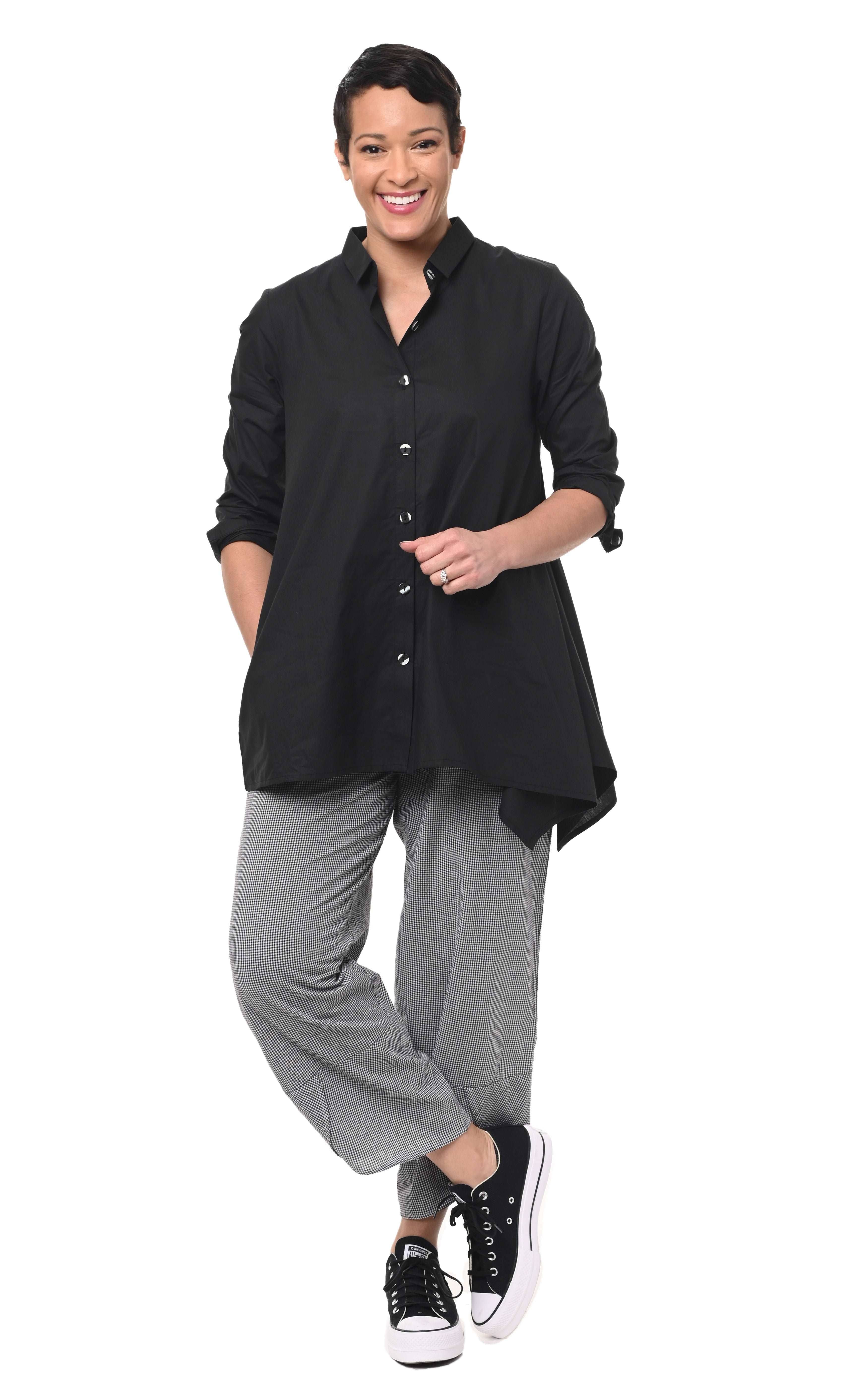 Tulip Clothing - Wholesale Pants - Women's - CV323 Ariana Pant in Noir Check*4