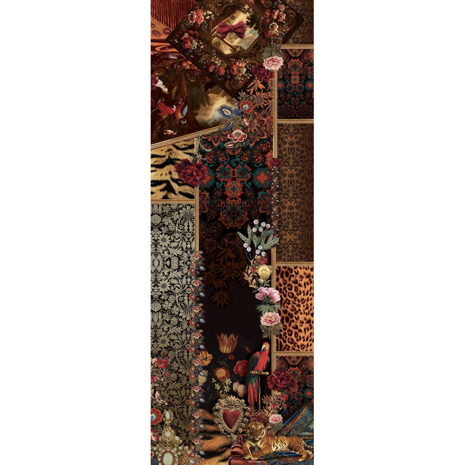 BROKANTE – Cachecol - Mulher por atacado – Grande cachecol de caxemira LUXOR1