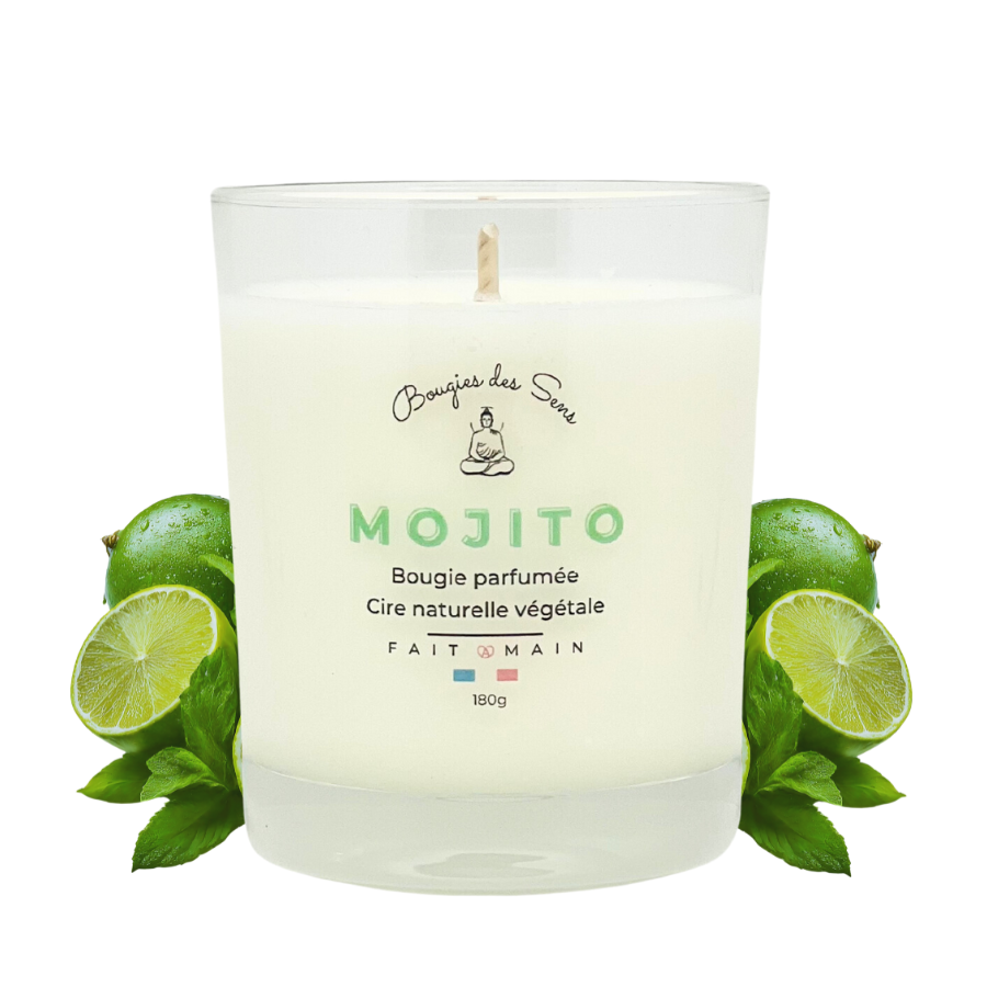 REMOVED BRAND - Wholesale Jar/Filled Candle - Mojito scented candle 180g0