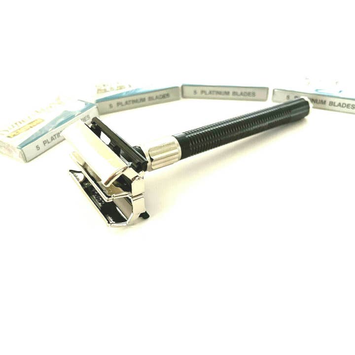 HASHIR PRODUCTS - Wholesale Razor - Vintage Butterfly Style Classic Safety Razor + 20 Blades4