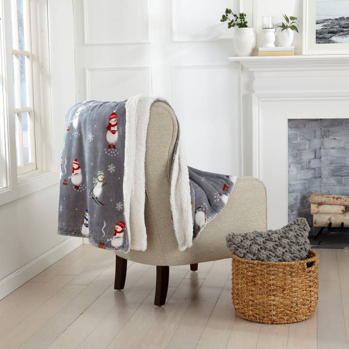 BH Collective - Wholesale Throw Blanket - Sherpa Throw Blanket - Eve Collection