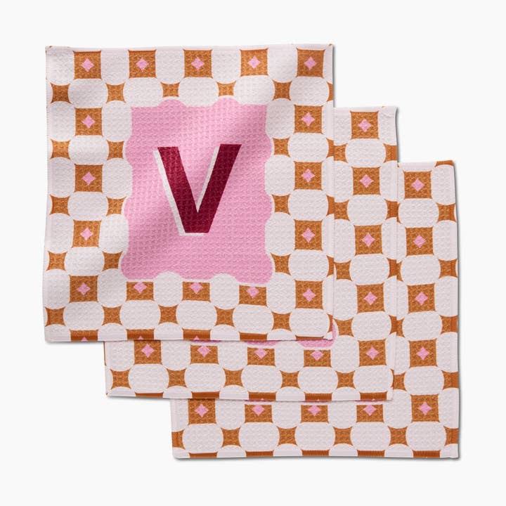 Geometry – toalha de cozinha por atacado – Azulejo com Monograma de Geometria24