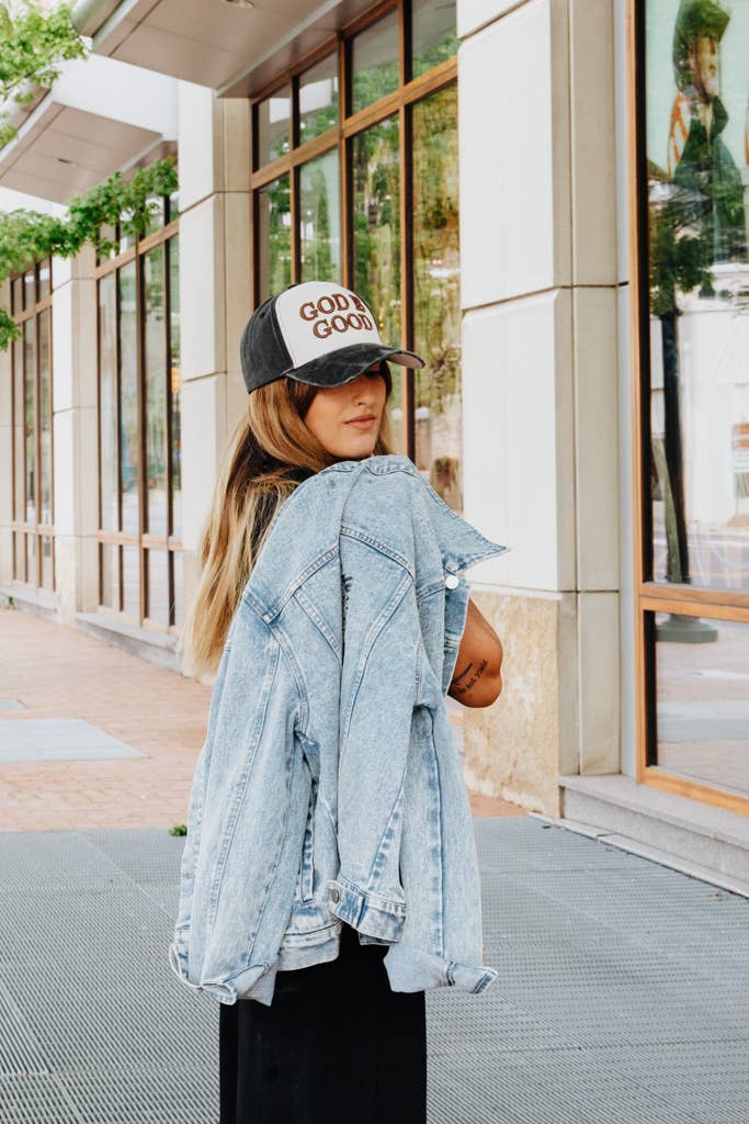 Crowned Free – Engroshandel Trucker hat - Dame – Gud er god hat - Brun3