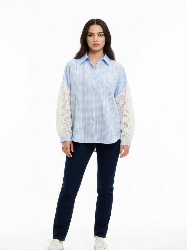 WOMEN'S STRIPED SHIRT for wholesale by Kis 2