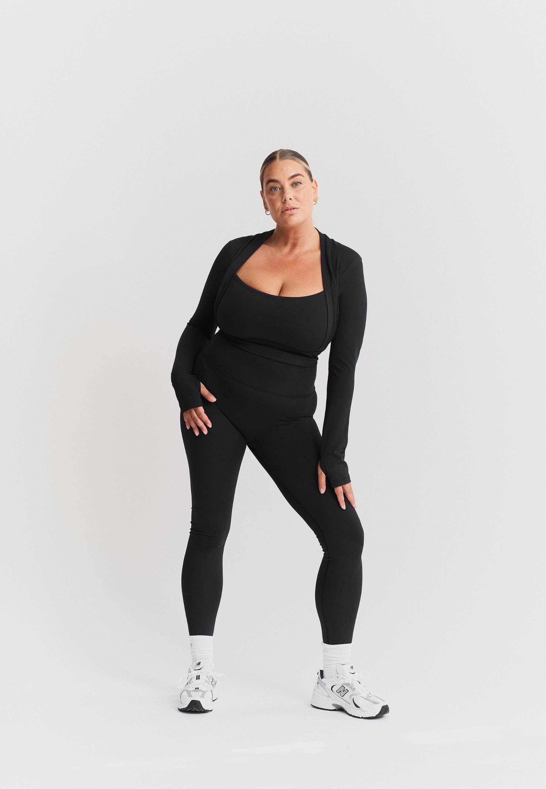 Sisterly Tribe - Wholesale Athletic/Lounge Leggings - Women's - Softsculpt Leggings - Black3