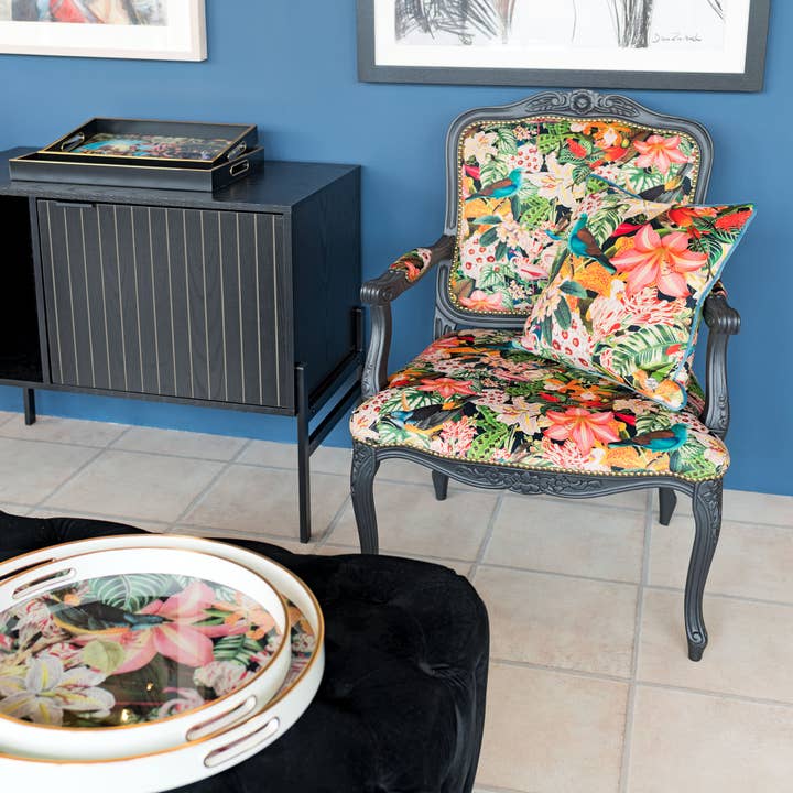 Regence Arm Chair - Myrtle & Mary Tropical Bomb for wholesale by Febland