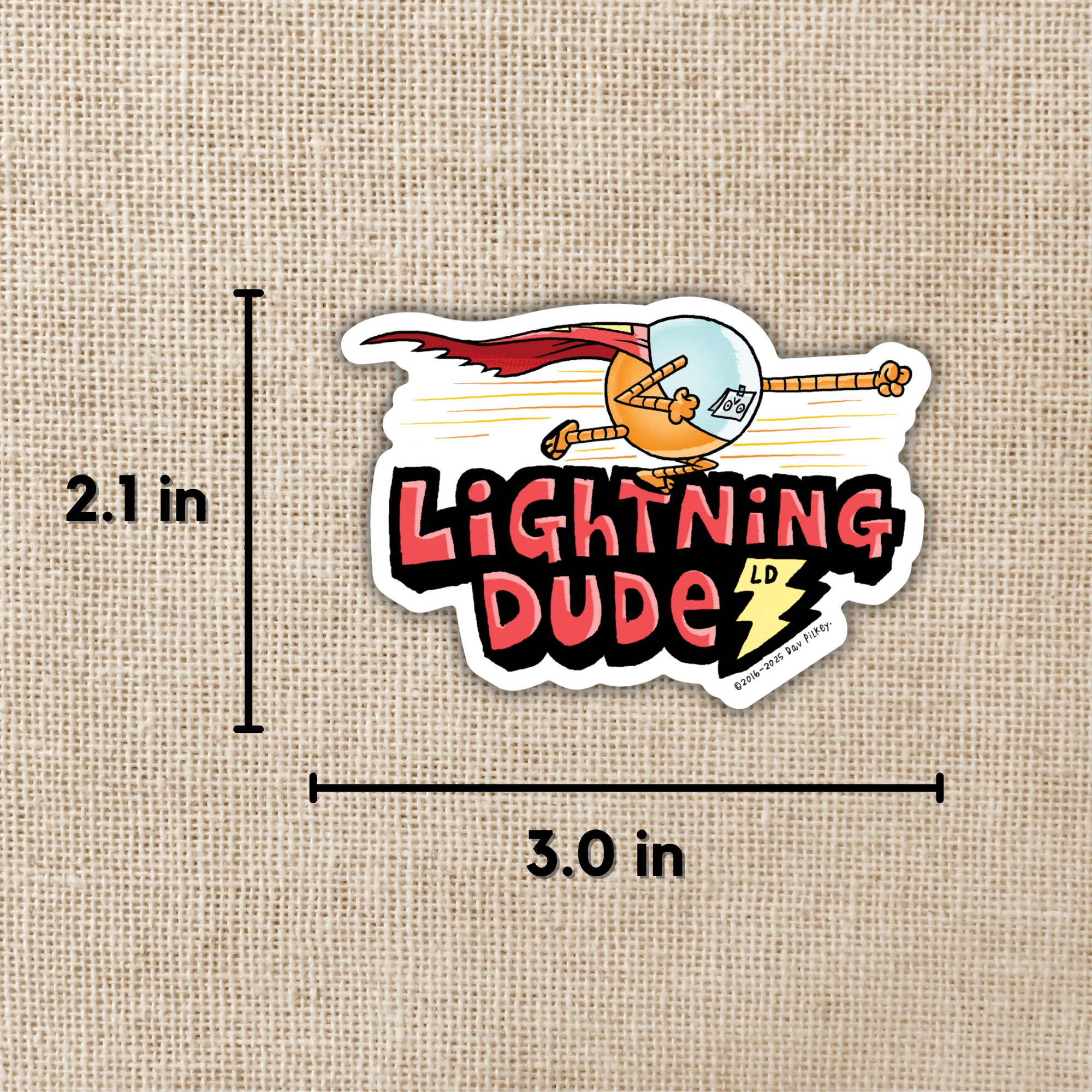 Kingdom of Threads - Wholesale Sticker - Lightning Dude Sticker | Dog Man1