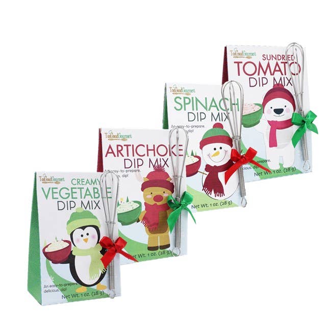 Too Good Gourmet - Wholesale Dip - Holiday Dip Mixes (1oz)