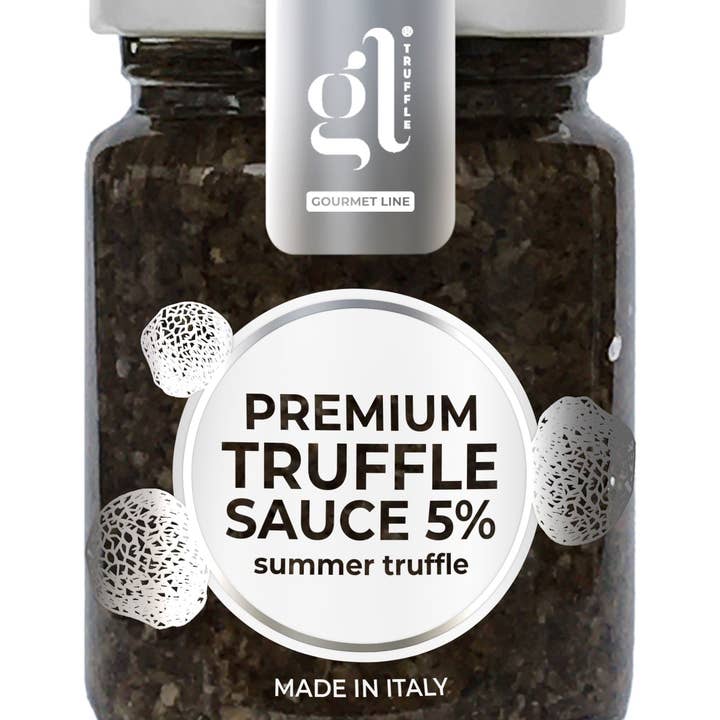 Wholesale Italian Food - Wholesale Sauce - GL Truffle , Premium Black Truffle Sauce 90 g