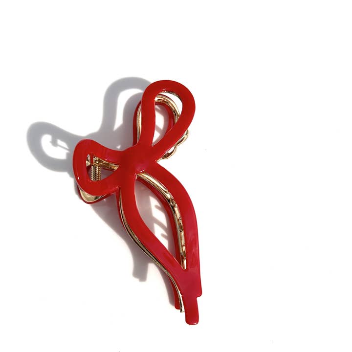 Solar Eclipse - Wholesale Hair Clip - Women's - Ballet Bow Acetate Claw Clip | Eco-Friendly
