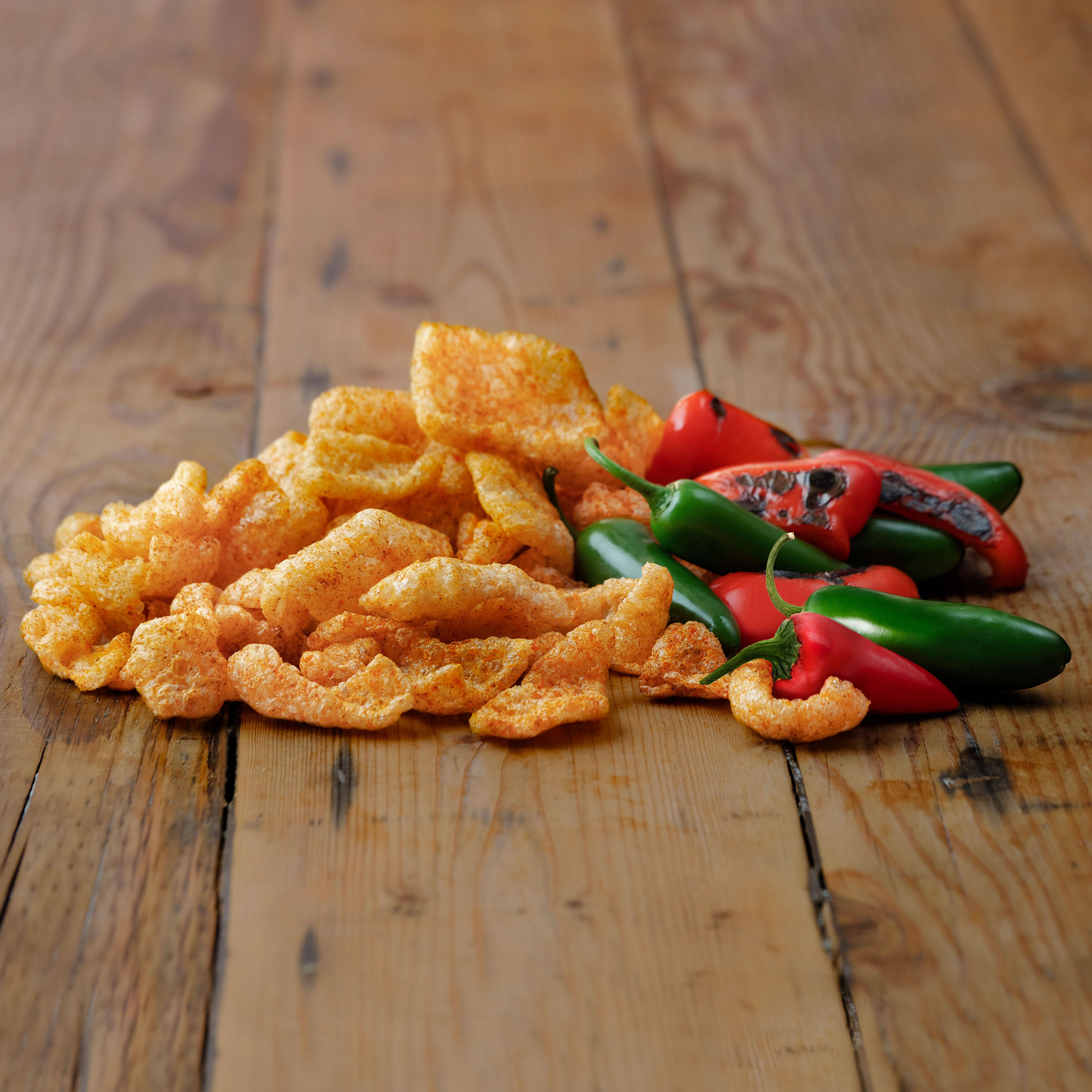 FIELD TRIP - Wholesale Puffed Snack - Crispy Cuts Sweet Chipotle Pork Rind (1oz)3