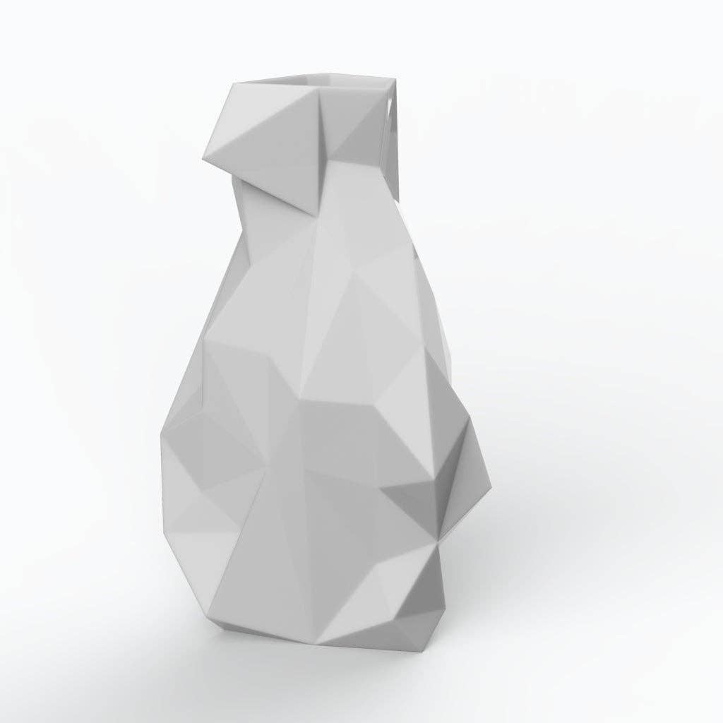 Holaria - Wholesale Vase - Simplexxa 4 Porcelain Vase (h37 cm) - Holaria5