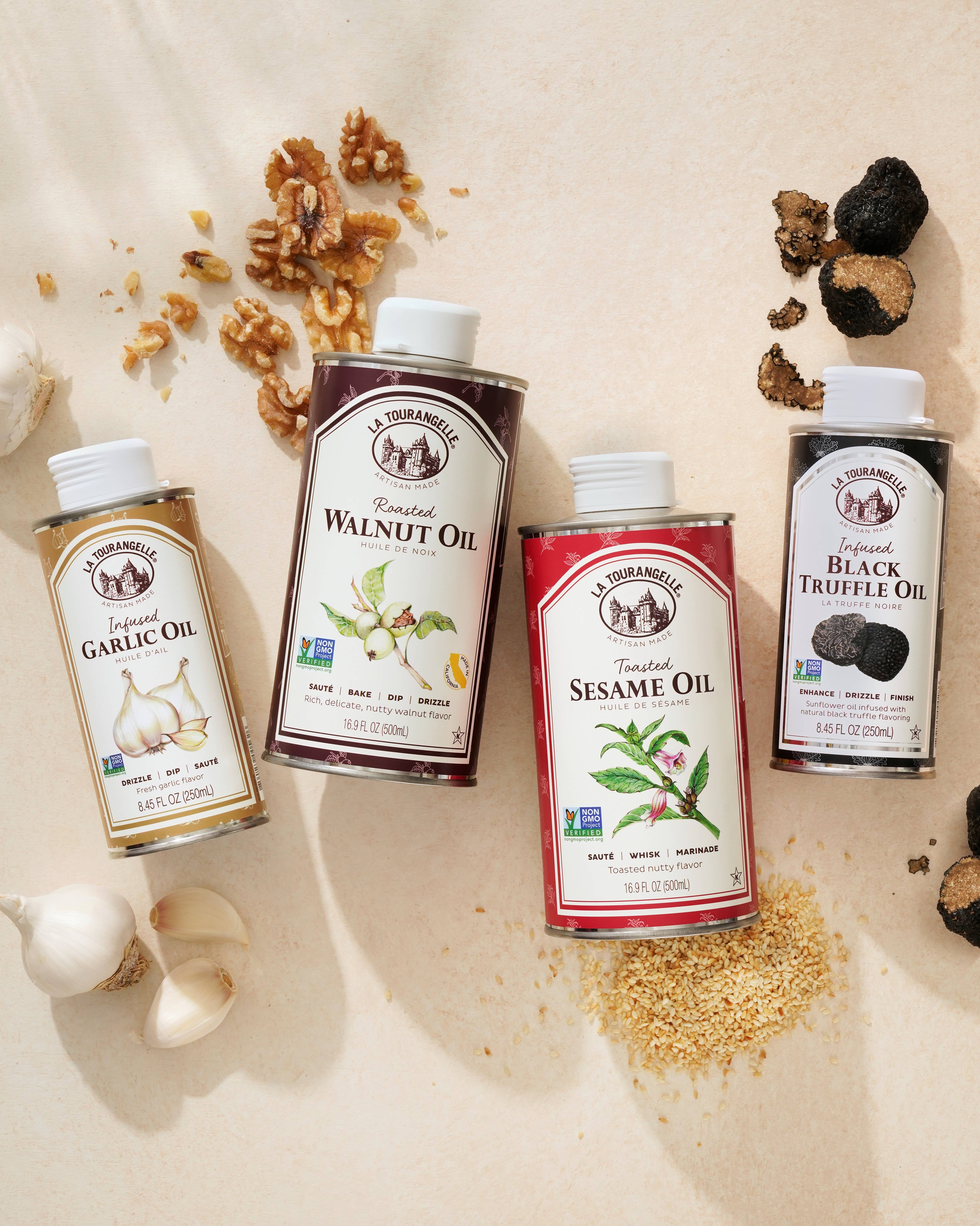 La Tourangelle - Wholesale Cooking Oil - La Tourangelle Toasted Sesame Oil, 16.9 Fl Oz - 6 Units4