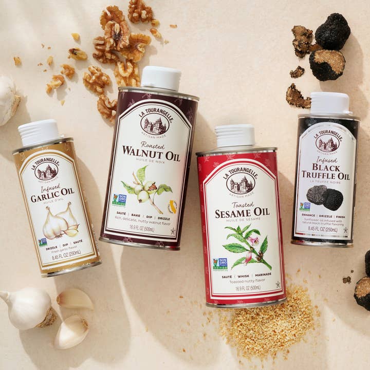 La Tourangelle - Wholesale Cooking Oil - La Tourangelle Toasted Sesame Oil, 16.9 Fl Oz - 6 Units4