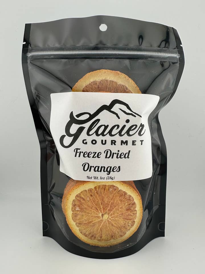 Laranjas Liofilizadas - Saco de 1oz por atacado de Glacier Gourmet