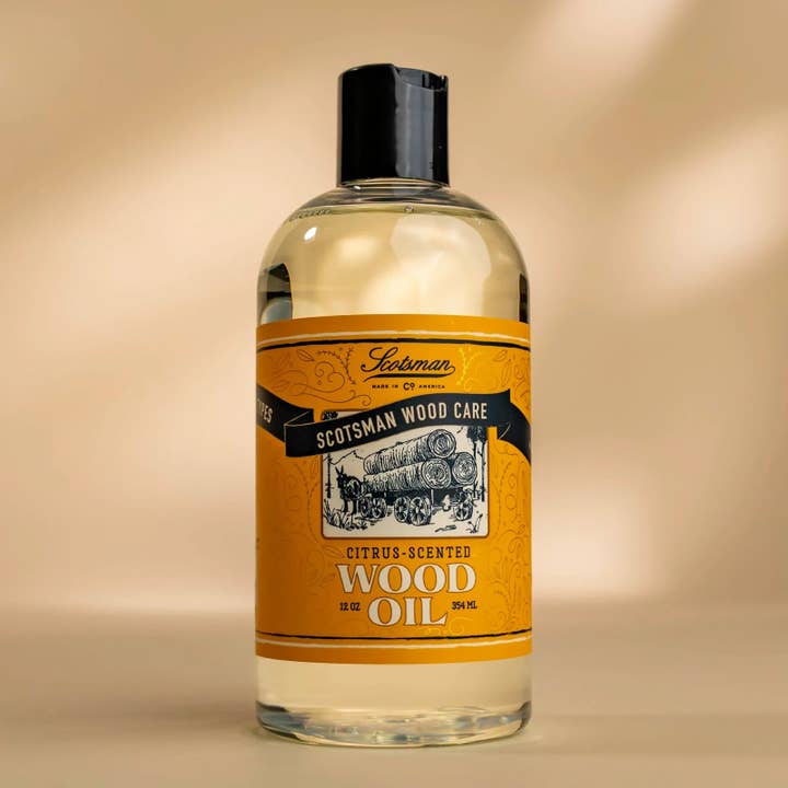 Scotsman Co. Wood Oil | Citrus Scented for wholesale by Laurel Mercantile