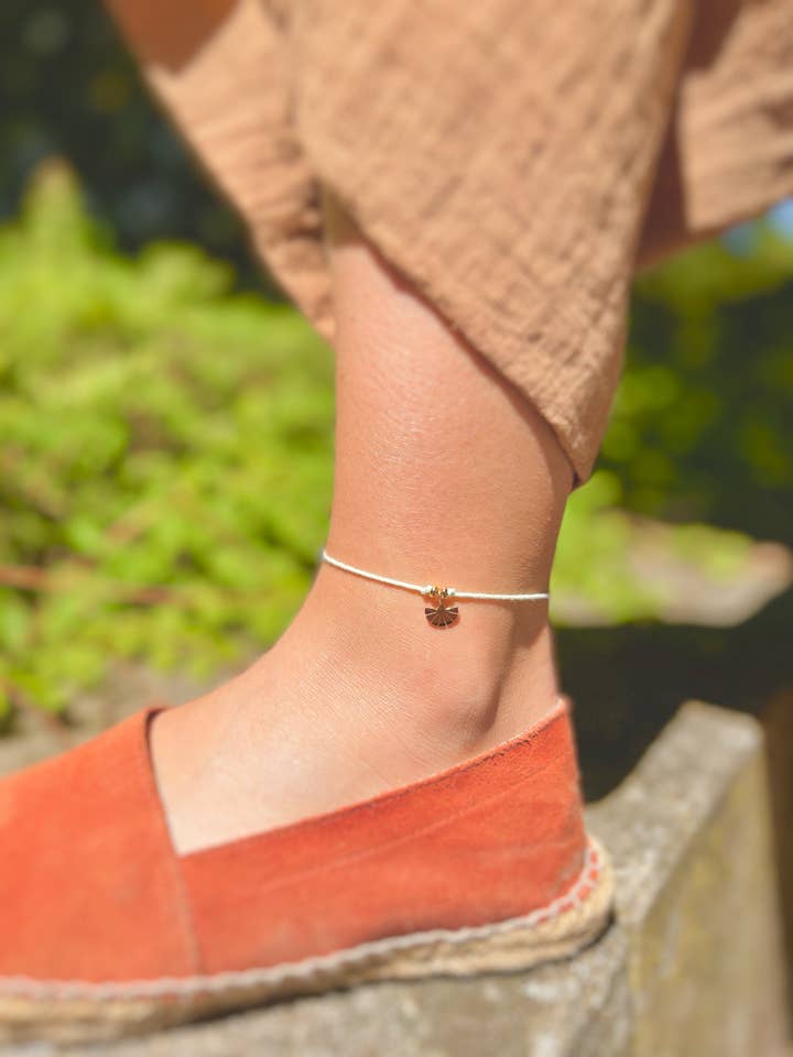 Boho Beachy Wax Cord Necklace/Anklet/Bracelet - Charm Neck for wholesale by terracottaandsun