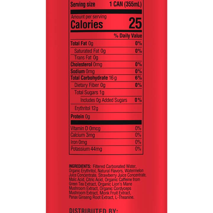 Odyssey Elixir - Wholesale Sports/Energy Drink - Strawberry Watermelon - Odyssey Functional Energy (222mg)2