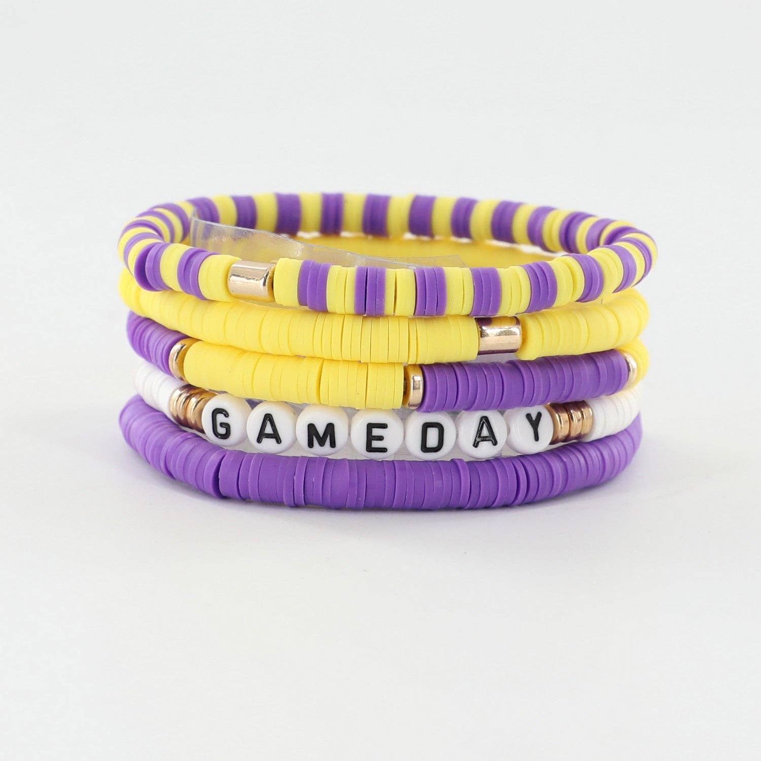 Accent Accessories - Wholesale Beaded Bracelet - GAMEDAY BRACELETS