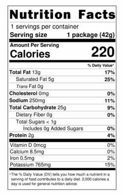 Urbani Truffles - Wholesale Chips - Organic White Truffle Potato Chips (Single Serve)1