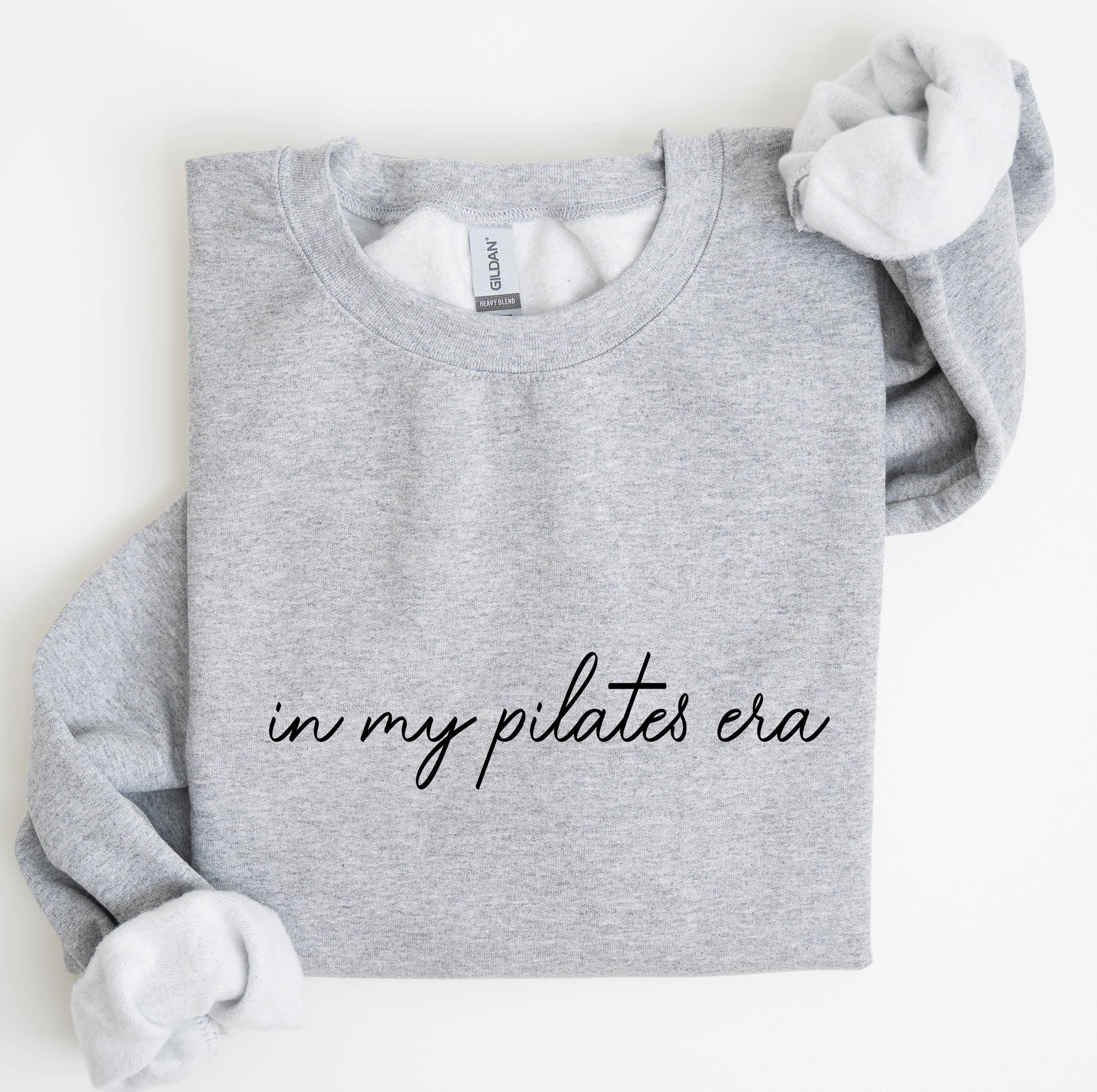 One Nine - Wholesale Graphic Sweatshirt - Women's - Pilates Sweatshirt /In my PILATES ERA3