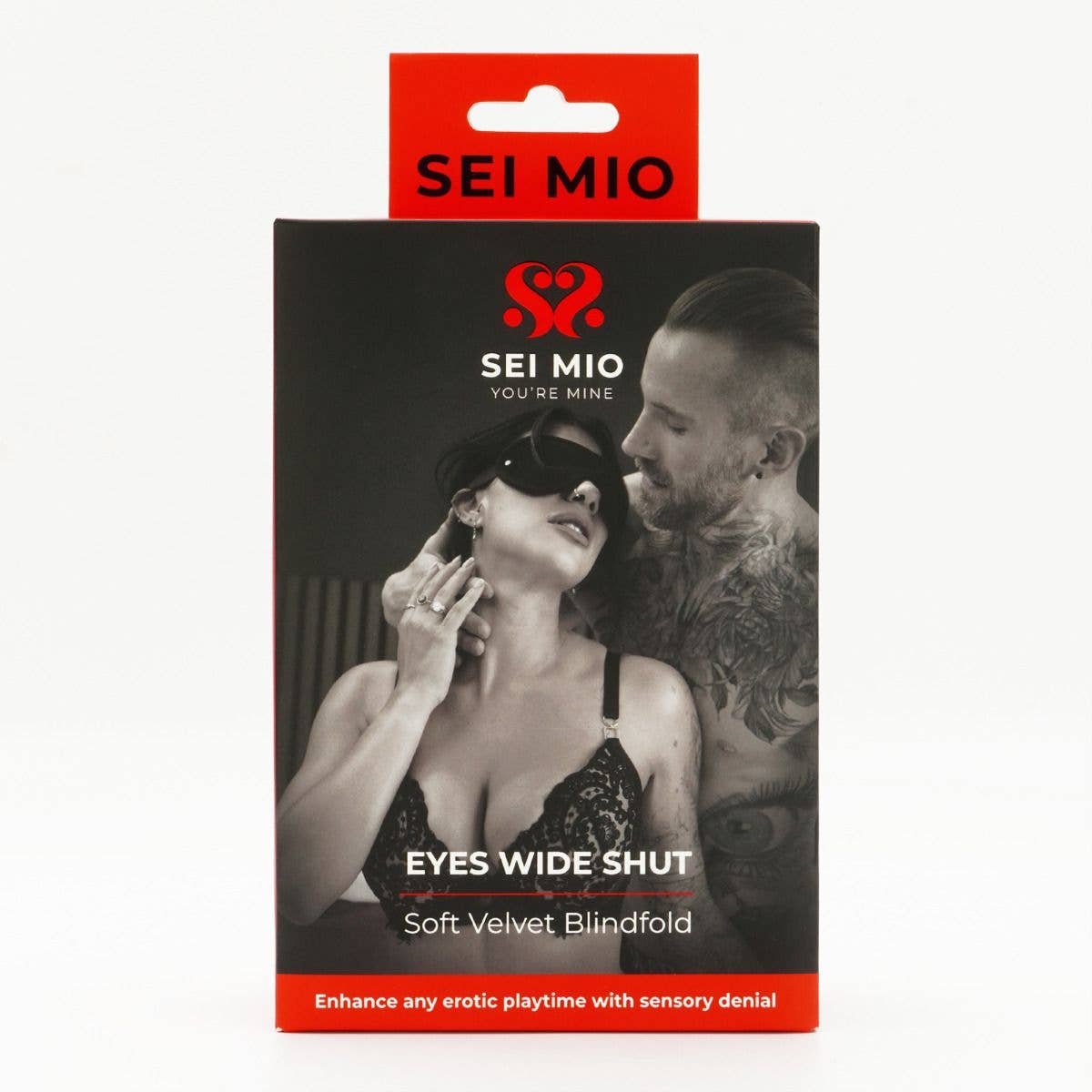Creative Conceptions LTD – wholesale Sex toy – SEI MIO - Eyes Wide Shut - Soft Velvet Blindfold0
