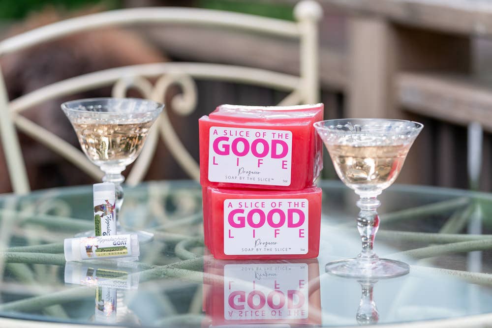 Soap By The Slice – wholesale Bar Soap – 5 oz Prosecco Soap Slice   2