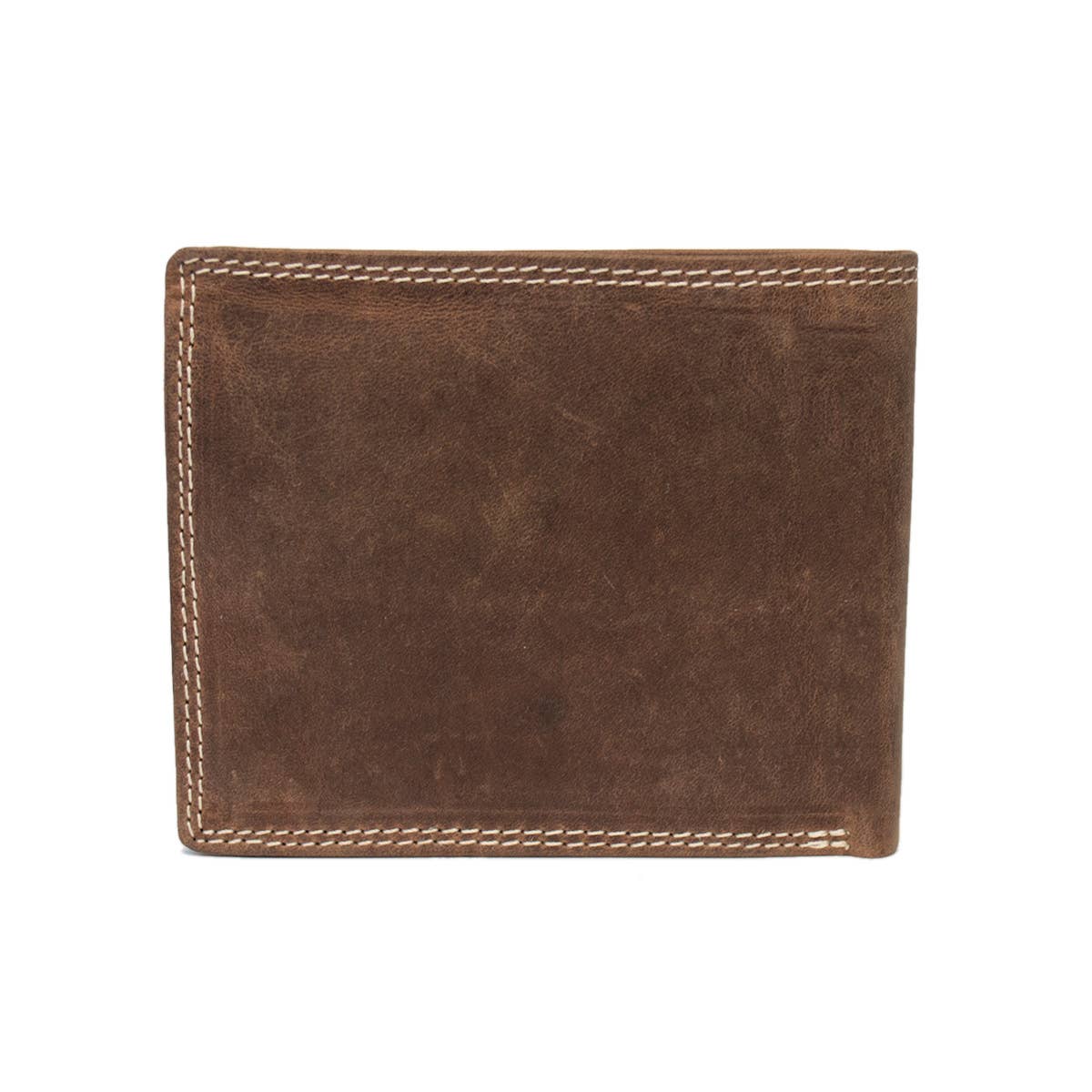 Arrigo - Wholesale Wallet - Men's - Men Billfold Wallet Buffalo Leather With Compact Model RFID17