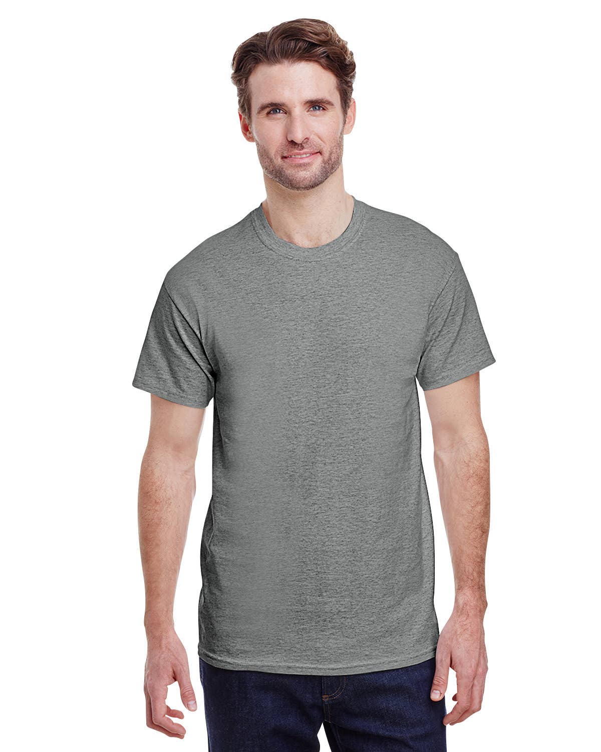 Total Apparel - Wholesale T-Shirt - Unisex - Gildan Adult Heavy Cotton Blank T-Shirt | 500040