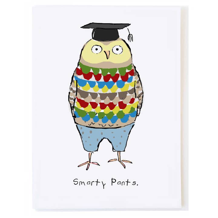 mollyOcards - Wholesale Graduation Card - Smarty Pants