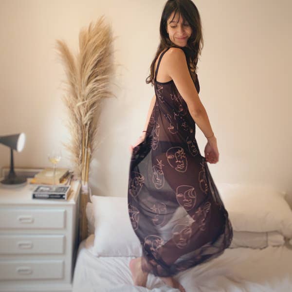 Candelária Negra por atacado de The Nylon Club