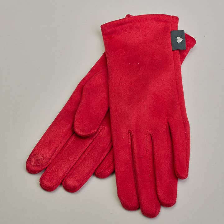 Herzilein-Wien GmbH – Großhandel Handschuhe – Damen – Velourleder-Optik Handschuhe – kuschelig und elastisch10