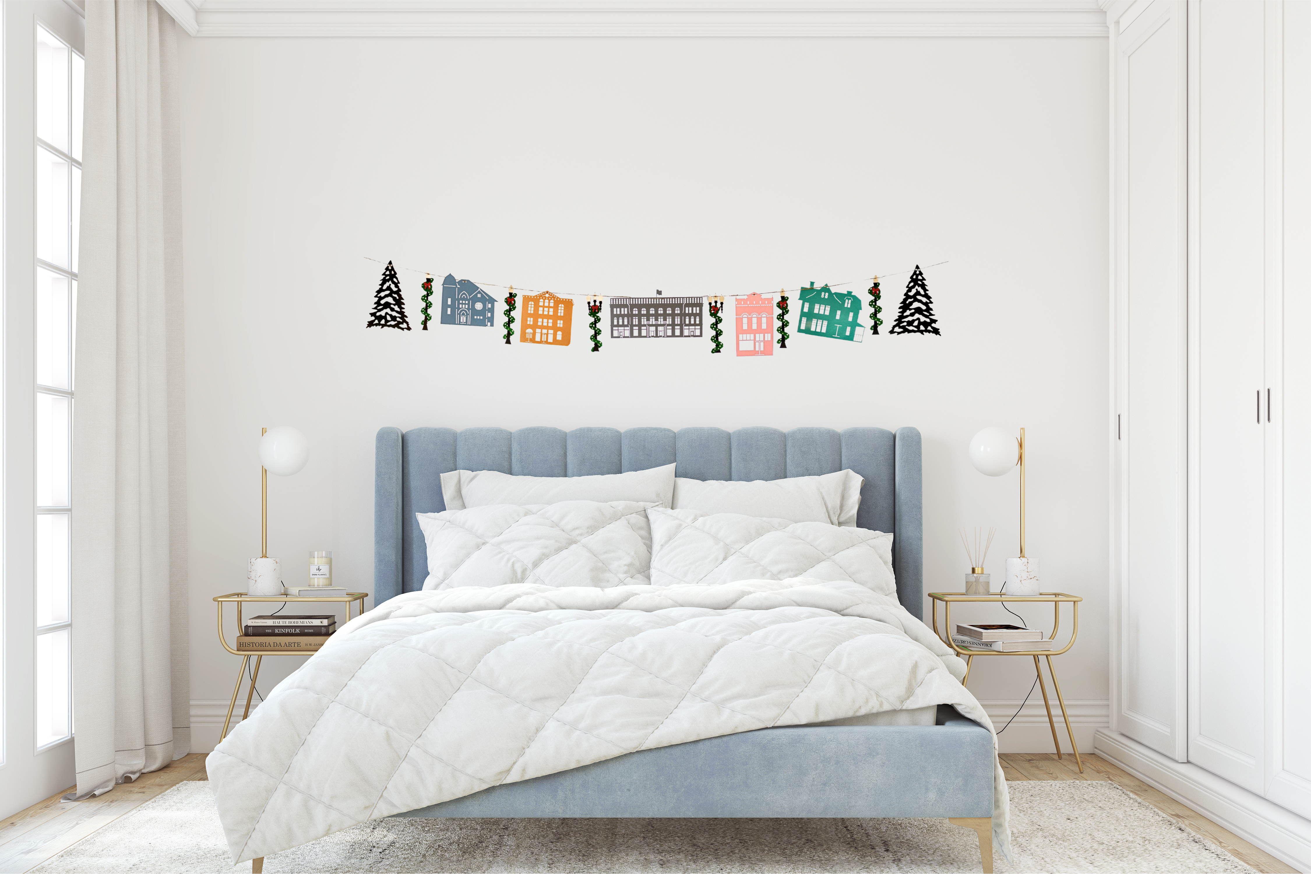 The Creative Garland Company - Wholesale Bunting/Garland - The Aspen Garland - Colorful5