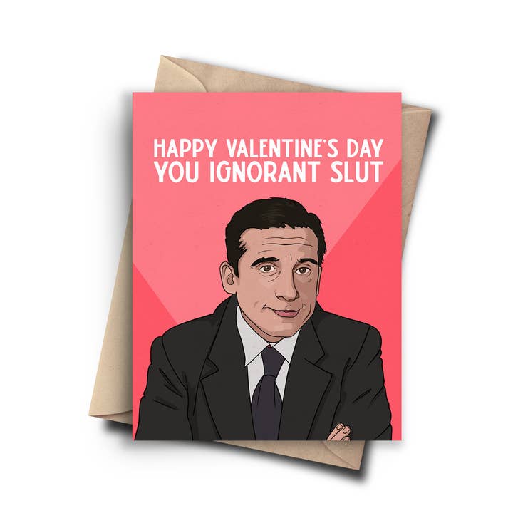 Roligt Alla hjärtans dag-kort - Moget popkulturkort för wholesale av Pop Cult Paper