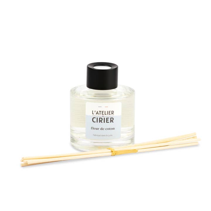 L'atelier du Cirier - Wholesale Reed Diffuser - Cotton Flower Rattan Fragrance Diffuser1