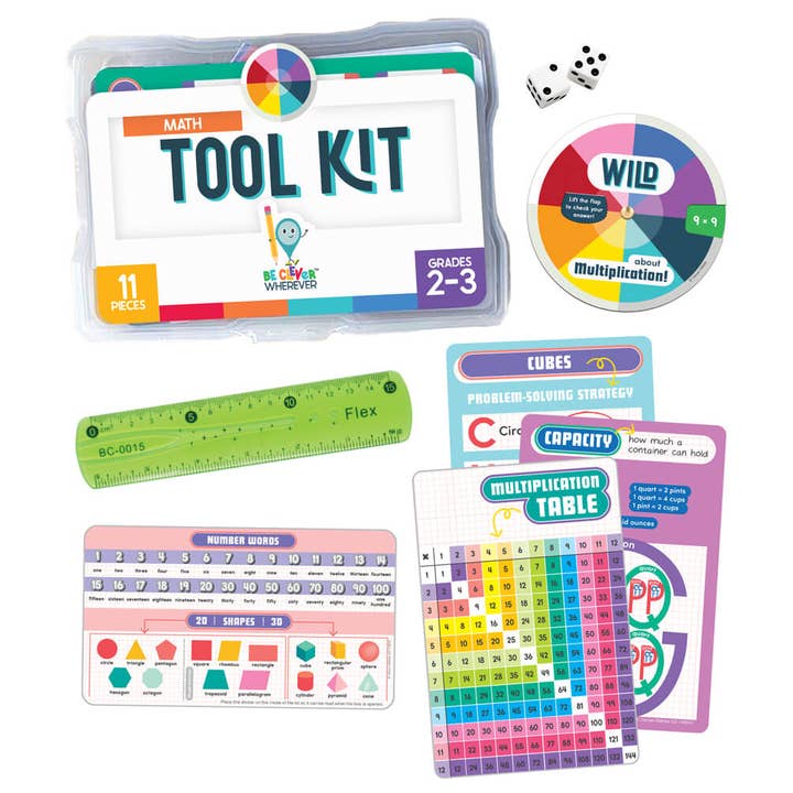 Carson Dellosa Education - Wholesale Learning Cards - Kids & Baby - Math Tool Kit