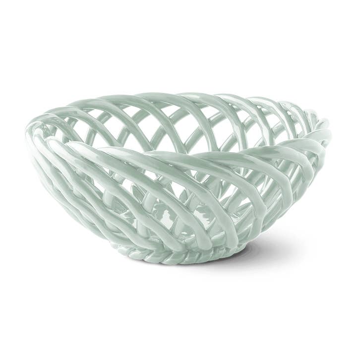 Sizilianischer Keramikkorb für den Großhandel von O C T A E V O