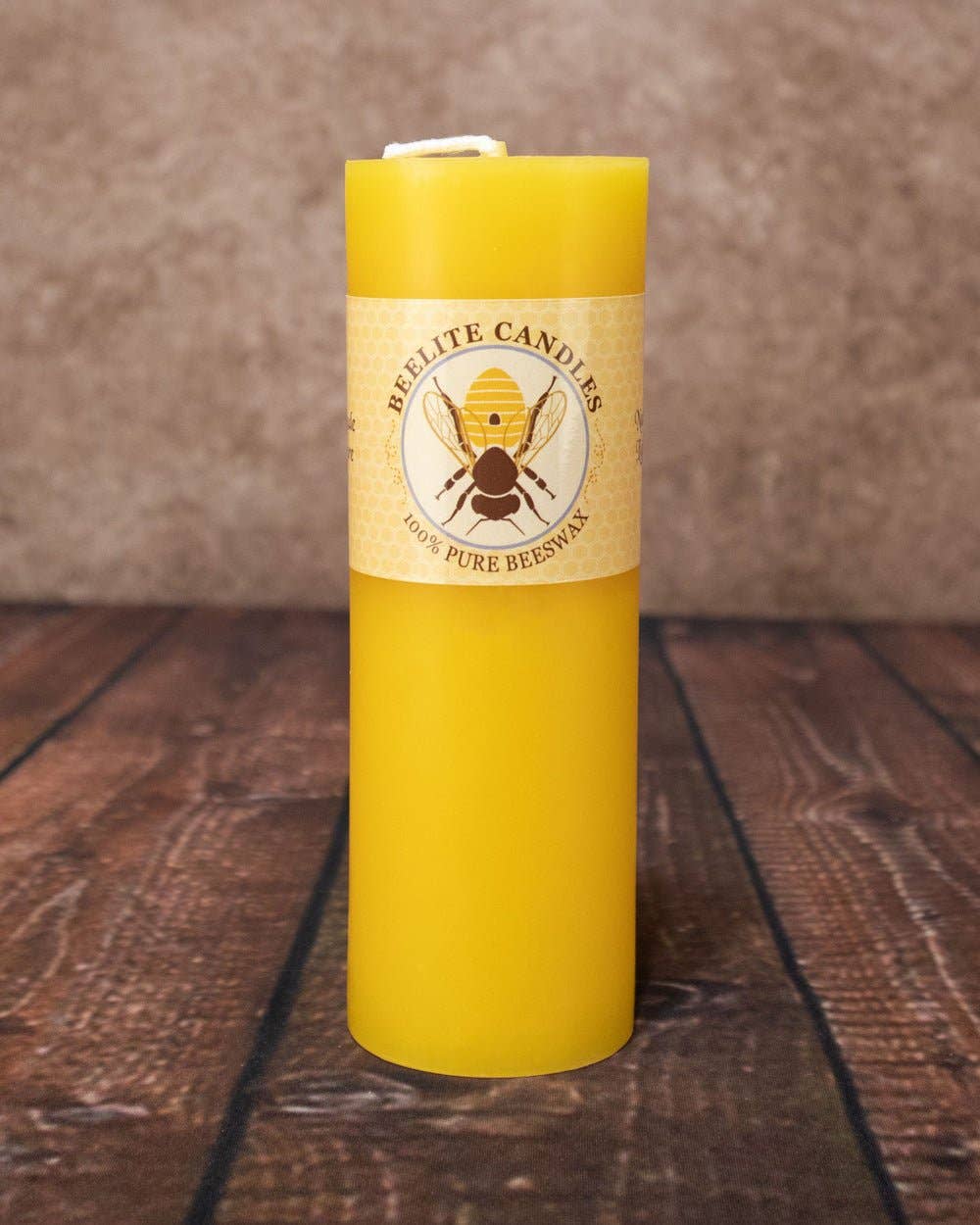 Beelite Candles - Wholesale Pillar Candle - Smooth Beeswax Pillar Candles2