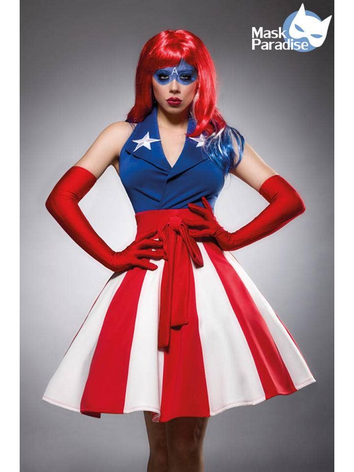 Blue red white Miss America for wholesale on Faire3