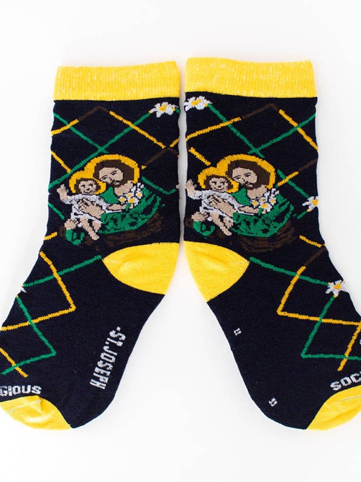 St. Joseph Kids Socks for wholesale by Sock Religious