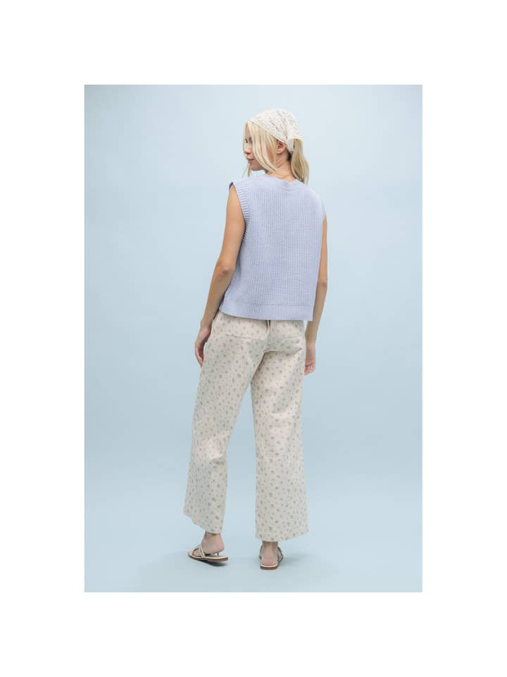 Wishlist Apparel - Wholesale Sweater Vest - Women's - KNIT SWEATER VEST / WL25-10205