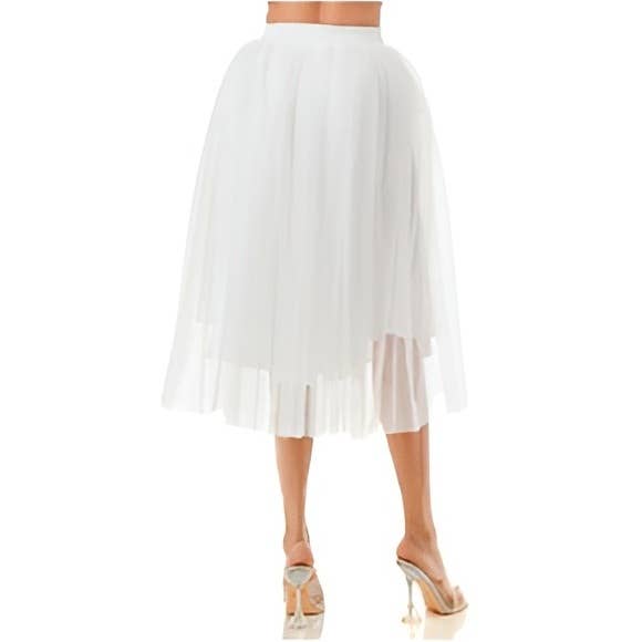 Black Pearl Clothing - Venta al por mayor Camisa - Mujer - FALDA DE TUL CON VUELO TALLA GRANDE2