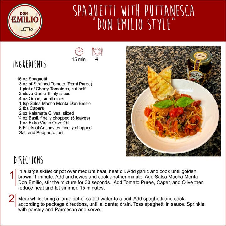 Don Emilio – Engroshandel Salsa – Don Emilio Salsa Macha Morita 1 Gal | Hed7