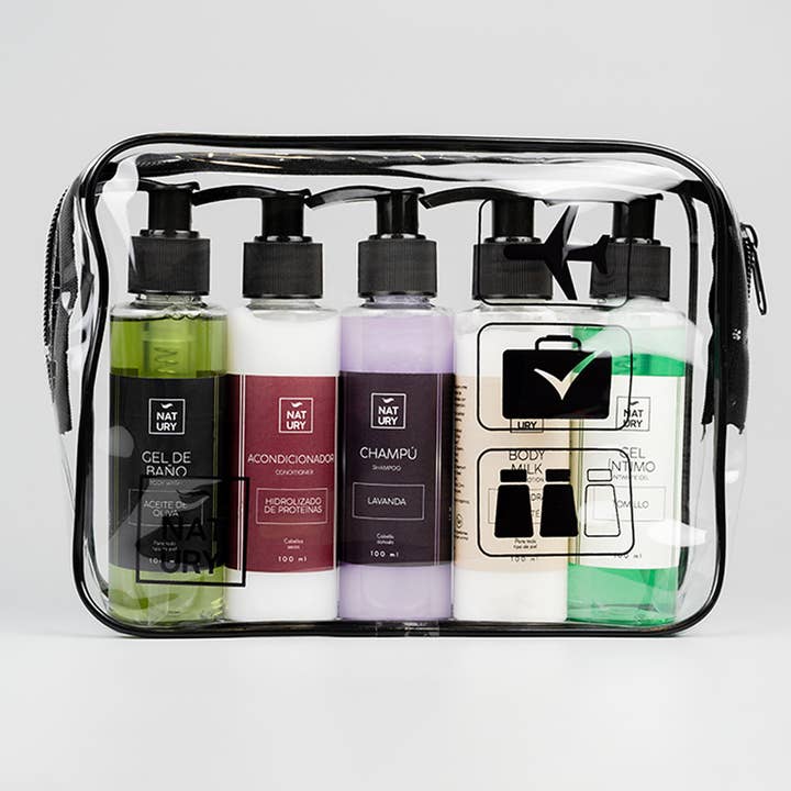 Natury Greencare - Wholesale Bath & Body Set - PACK THE MINIS FOR VIAJE NATURY1