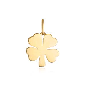 Madsy Four Leaf Clover Charm Necklace